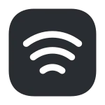 Wifi Square SVG Icon